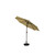 9ft Outdoor Patio Market Umbrella with Windvent Automatic Tilt, Dura-Fast Beige