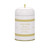 Set of 4 SoyVeda Jewel Diamond White Scented Tea Lights in Reusable Tin 15 ct
