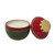 Set of 2 Red and Green Jar Candles Christmas Ornament 5.25"