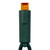 50-Count Amber LED 5MM Mini Christmas Lights, 25 ft Green Wire
