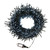 2000-Count Cool White LED Cluster Christmas Lights, 65 ft Green Wire