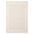 4.25' x 6.5' Cream and Taupe Bordered Pattern Rectangular Outdoor Area Throw Rug