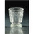 Vintage Hand-blown Glass Votive or Tea Light Candle Holder - 3" - Clear