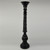 35" Black Unique Tall Candle Stick Holder