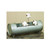 15" Gray Galvanized Metal Cylindrical Bird Feeder or Planter