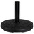 Sturdy Black Resin Base Stand for Patio Umbrella - 21lbs