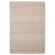 4.25' x 6.5' Taupe and Cream Striped Rectangular Outdoor Area Throw Rug