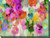 Purple and Pink Colorlicious Outdoor Canvas Rectangular Wall Art Decor 40" x 30"