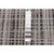 2' x 6.5' Black and Gray Abstract Rectangular Area Throw Rug