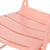 Set of 2 Matte Coral Outdoor Dining Chair 25.25"