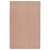 Rectangular Hand Woven Outdoor Farmhouse Solid Beige and Brown Area Throw Rug 10' x 14'