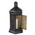 Moroccan Style Pillar Candle Table Lantern - 21.5" - Black and Gold
