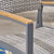 7-Piece Gray and Beige Glass Top Wicker Outdoor Furniture Patio Dining Set