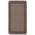 2' x 4' Chocolate Brown Bordered Pattern Rectangular Outdoor Area Throw Rug