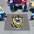 59.5" x 71" Gray and Black NCAA Fort Hays State University Tigers Tailgater Mat Rectangular Area Rug