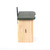 10" Beige and Green Backyard Bird House and Nest Box