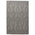 Rectangular Outdoor Gray Trellis Area Throw Rug 10' x 14'