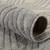 10' x 14' Gray Trellis Rectangular Outdoor Area Throw Rug