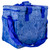 14.25" Blue Paisley Collapsible Cooler with Pop Up Table