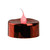 Set of 3 Red LED Lighted Flickering Flame Tea Light Candles
