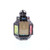 7" Black and Purple Rainbow Delight Candle Lantern
