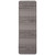 2' x 6.5' Black and Gray Striped Rectangular Outdoor Area Throw Rug Runner