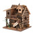 8.25" Brown Contemporary Gone Fishin Hanging Birdhouse