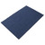 4' x 5.5' Solid Blue Rectangular Outdoor Area Throw Rug