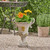 19.25" Gray Multi Purpose Outdoor Patio Urn Planter