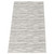 2.5' x 5' Gray and Cream Lined Pattern Rectangular Outdoor Area Throw Rug