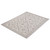 5.25' x 7.25' Gray and Off White Bordered Damask Rectangular Area Throw Rug