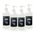 Pack of 4 NFL Tennessee Titans Hand Sanitizer with Pump Top 32 oz.