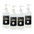 Pack of 4 NFL Pittsburgh Steelers Hand Sanitizer with Pump Top 32 oz.