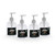 Pack of 4 NHL Minnesota Wild Hand Sanitizer with Pump Top 16 oz.