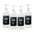 Pack of 4 NFL Dallas Cowboys Hand Sanitizer with Pump Top 32 oz.