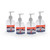 Pack of 4 NCAA Illinois Hand Sanitizers with Pump Top 16 oz.