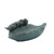 12.75" Gray Four Birds on Leaf Decorative Birdfeeder