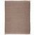 5' x 8' Dark Taupe Hand Woven Outdoor Area Throw Rug