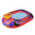 Inflatable Red and Blue Car Swimming Pool Baby Float, 27-Inch