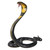 43" Slithering King Cobra Outdoor Garden Statue