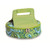 11" Paisley and Swirl Green Insulated Lunch and Picnic Tote