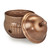 20" Copper Finish Hose Pot with Lid