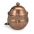 20" Copper Finish Hose Pot with Lid