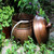 20" Copper Finish Hose Pot with Lid