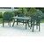 55" Green Patio Rectangular Dining Table