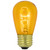 Pack of 25 Incandescent S14 Yellow Christmas Replacement Bulbs