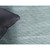 9.25' x 12' Turquoise Blue and Gray Solid Rectangular Outdoor Area Throw Rug