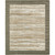 8' x 10' Brown and Beige Transitional Striped Rectangular Outdoor Area Throw Rug