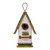 10.75" Vibrant Unique Green Roof Garden Wooden Birdhouse