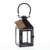 33.75" Black Traditional Revere Candle Lantern with Handle